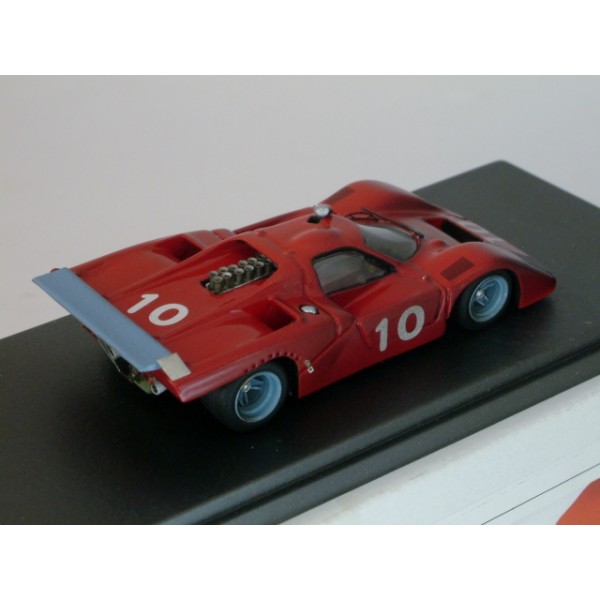 Ferrari 512 F CH 1048 Vallelunga 1971 #10 M. Parkes - Built 1:43 